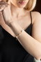 Heliophilia Silver Pulsera Dorado y Blanco